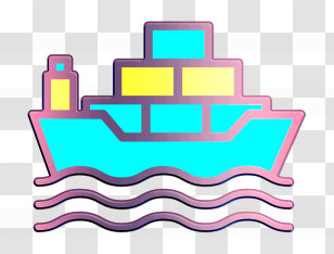 Vessel Icon Ecommerce Icon Ship Icon Transparent PNG