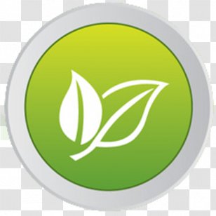 Leaf Symbol Logo Green - Environmentally Friendly Transparent PNG