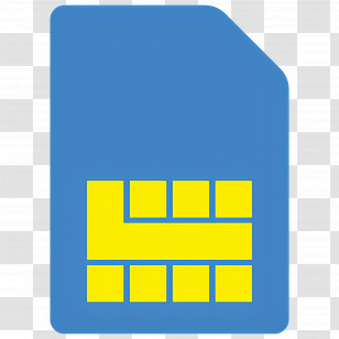 Phone Memory - SIM Card Icon Transparent PNG