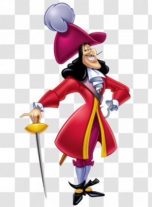 Captain Hook Smee Lost Boys King Candy Cattivi Disney - Jake And The Never Land Pirates - Byronic Hero Names Transparent PNG