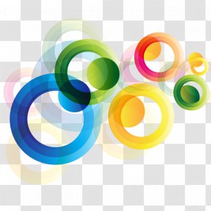 Circle Euclidean Vector Computer File - Geometric Shape - Colorful Round Transparent PNG