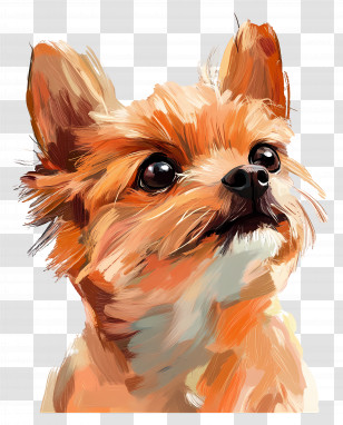 Cute Small Dogs - Cute Dog Portrait Transparent PNG