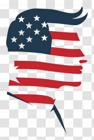 Memorial Day - Patriotic Flag Symbol Transparent PNG