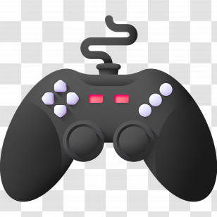 Game Controller - Black Game Controller Transparent PNG