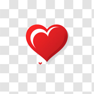 Giving Tuesday - Red Heart Icon For Love And Romance Transparent PNG
