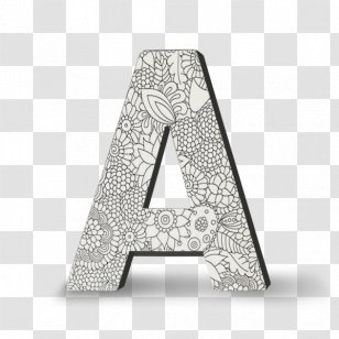 Block Letters Alphabet Decorate With Letter Case - Decorative - Colorful X Transparent PNG
