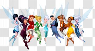 Tinker Bell Disney Fairies Vidia Silvermist Film - Fun - Tinkerbell And Clipart Transparent PNG