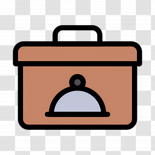 Food Box - Brown Food Box Illustration Transparent PNG