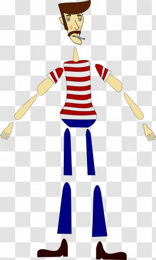 Cutout Animation Animated Film Character Clip Art - Driving Threedimensional Characters Transparent PNG
