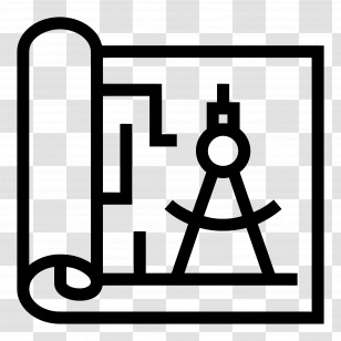 Construction Drawing - Architectural Blueprint Design Transparent PNG