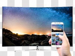 4K Resolution Samsung Ultra-high-definition Television LED-backlit LCD - Advertising - Continental Streamer Transparent PNG
