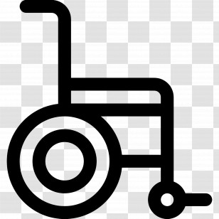 Wheelchair - Universal Wheelchair Accessibility Icon Transparent PNG