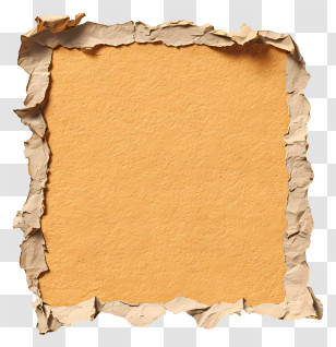 Ripped Paper Frame - Torn Paper Frame Design Transparent PNG