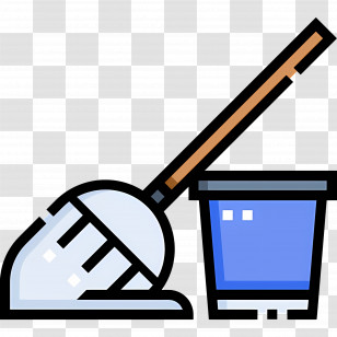 Cleaning Mop - Mop And Bucket For Cleaning Transparent PNG