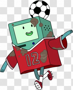 Beemo Finn The Human Jake Dog Ice King Character - Adventure Time Bmo Transparent PNG