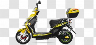 Electric Motorcycles And Scooters Wheel Motor Vehicle Motorcycle Accessories - Scooter Transparent PNG