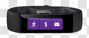 Activity Monitors Microsoft Band Smartwatch Corporation Heart Rate Monitor - Technology - Tile Gps Tracking Unit Transparent PNG