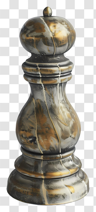Pepper Shaker - Vintage Marble Pepper Shaker Transparent PNG