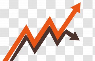 Polygonal Chain Arrow Computer File - Orange - Polyline Transparent PNG
