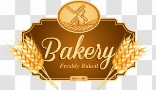 Bakery Logo Cupcake Bread - Brand - Vector Transparent PNG