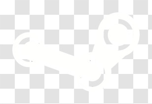 Steam Logo - White Steam Logo Transparent PNG