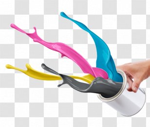 CMYK Color Model Printing - Yellow Transparent PNG