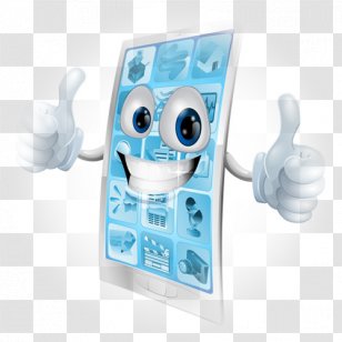 Cartoon Animation - Mobile Phones Transparent PNG