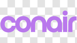 Conair Logo - Conair Purple Wordmark Logo Transparent PNG
