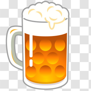 Beer - Beer Glass With Foam Illustration Transparent PNG