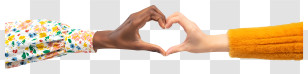 Love Gesture - Hands Forming Heart Gesture Transparent PNG