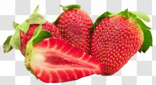 Ice Cream Organic Food Strawberry - Superfood Transparent PNG