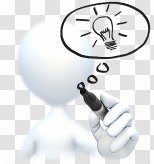 Watercolor Business - Stick Figure - Gesture Smoking Transparent PNG