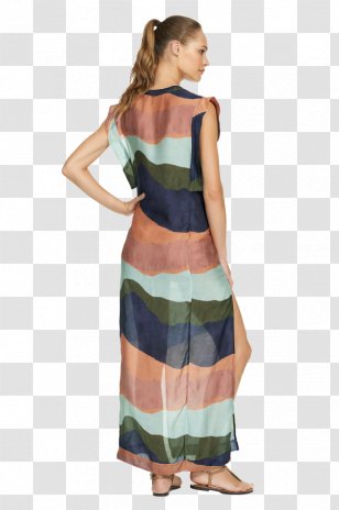 Kaftan Dress Clothing Sleeve Purple - Black Transparent PNG