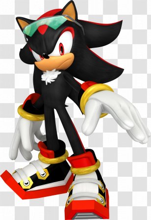 Sonic Free Riders Shadow The Hedgehog Amy Rose Adventure 2 - Cartoon - Rider Transparent PNG