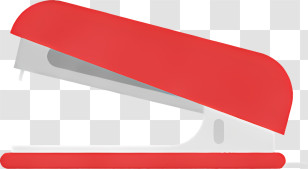 Cartoon - Red Stapler Cartoon Transparent PNG