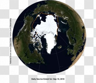 Arctic Ocean Ice Pack National Snow And Data Center Measurement Of Sea Transparent PNG