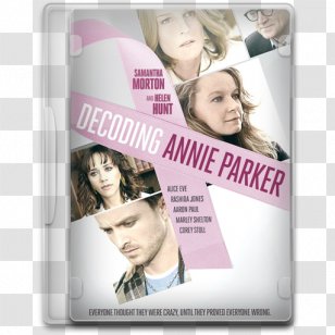 Poster Hair Coloring Font - Decoding Annie Parker Transparent PNG