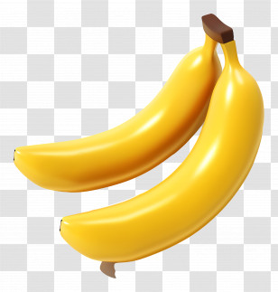 Bananas - Ripe Yellow Bananas Transparent PNG