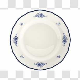 Plate Kitchen Bowl Tableware Saucer - Blue And White Porcelain - Country Transparent PNG