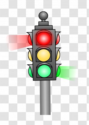 Traffic Light Cartoon Clip Art - Lights Cards Transparent PNG