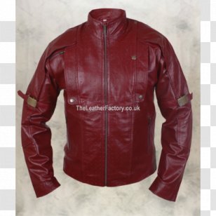 Star-Lord Leather Jacket Coat - Starlord - Chris Pratt Transparent PNG