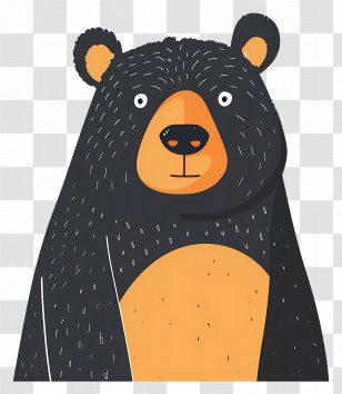 Bear - Cartoon Bear Transparent PNG