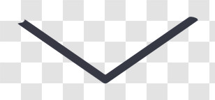 Web - Simple Black Envelope Icon Transparent PNG
