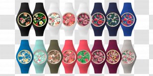 Ice-Watch Flower Clock Horology - Om Transparent PNG