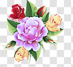 Garden Roses Transparent PNG