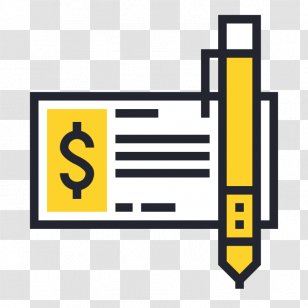 Bank Account Cheque Payment Finance Transparent PNG