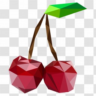 Polygon Vector Graphics Geometric Shape Geometry Cherries - Trigonometry Transparent PNG