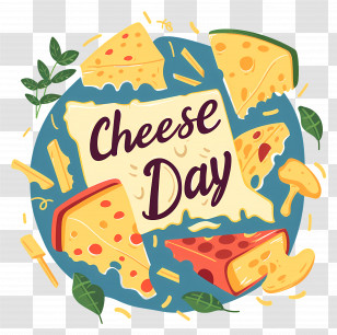 National Cheese Day - Cheese Day Celebration Graphic Design Transparent PNG