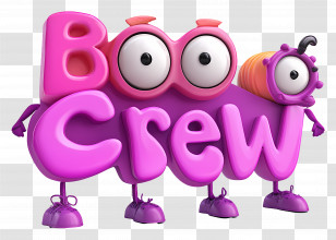 Boo Crew - Boo Crew Cartoon Characters Transparent PNG