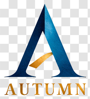 Autumn Logo - Stylish 'A' Autumn Logo Transparent PNG